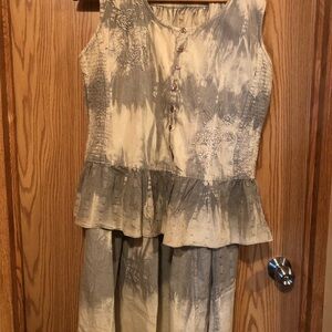 Model France Maxi Skirt with Matching Top